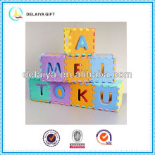EVA letras puzzle mat / brinquedo para crianças ou bebê